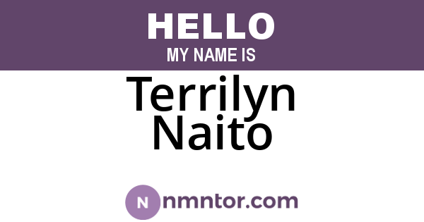 Terrilyn Naito