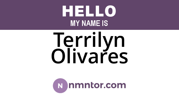 Terrilyn Olivares