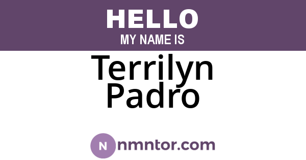 Terrilyn Padro