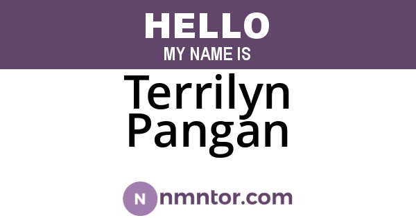 Terrilyn Pangan