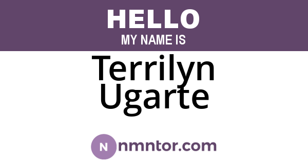 Terrilyn Ugarte