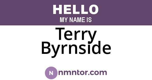 Terry Byrnside