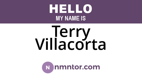 Terry Villacorta