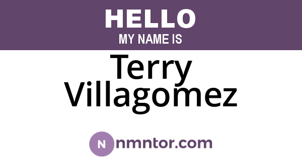 Terry Villagomez