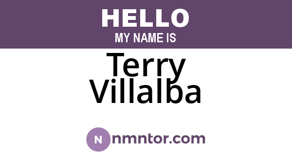 Terry Villalba