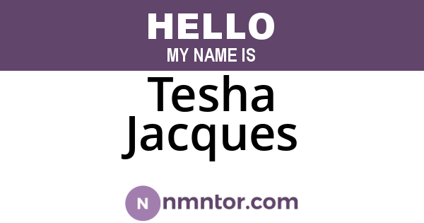Tesha Jacques