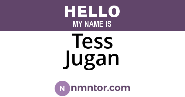 Tess Jugan