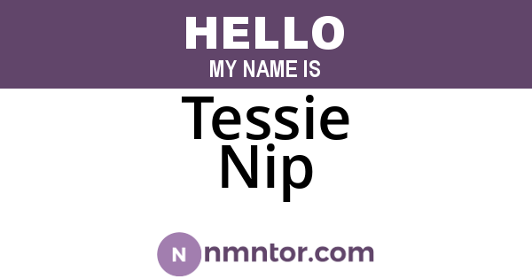Tessie Nip