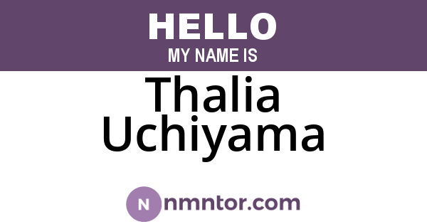Thalia Uchiyama