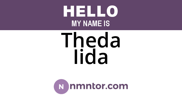 Theda Iida