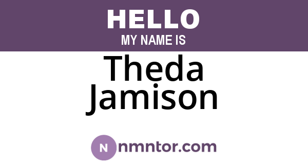 Theda Jamison