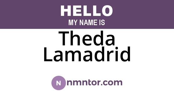 Theda Lamadrid