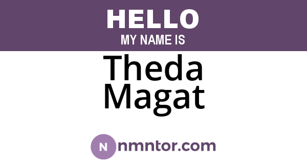 Theda Magat