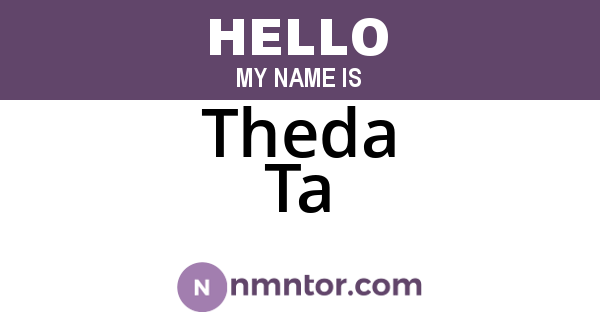 Theda Ta