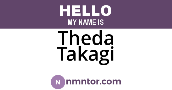 Theda Takagi