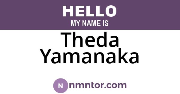 Theda Yamanaka