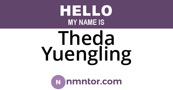 Theda Yuengling