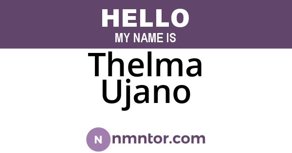 Thelma Ujano