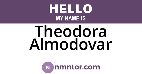Theodora Almodovar