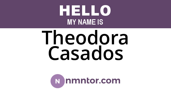Theodora Casados