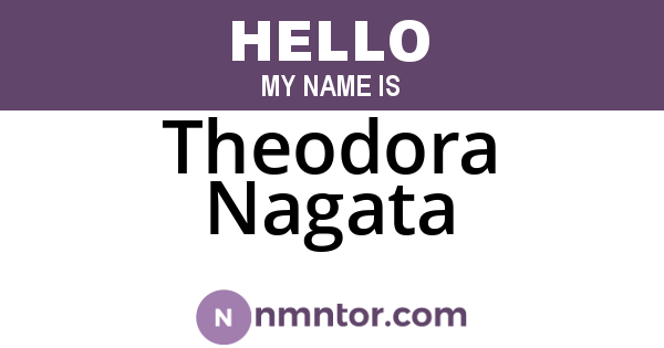 Theodora Nagata