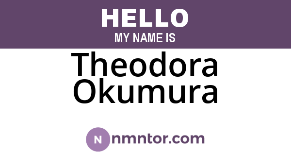 Theodora Okumura
