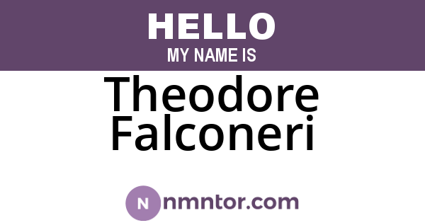 Theodore Falconeri