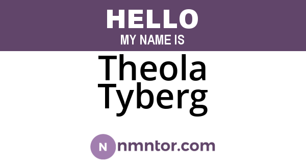 Theola Tyberg