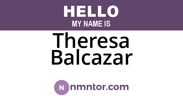 Theresa Balcazar