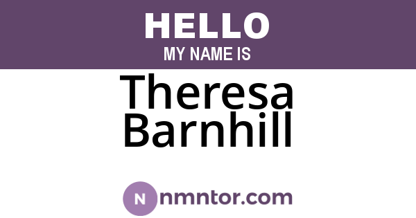 Theresa Barnhill