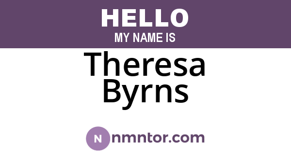 Theresa Byrns