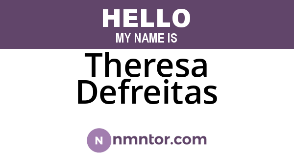 Theresa Defreitas