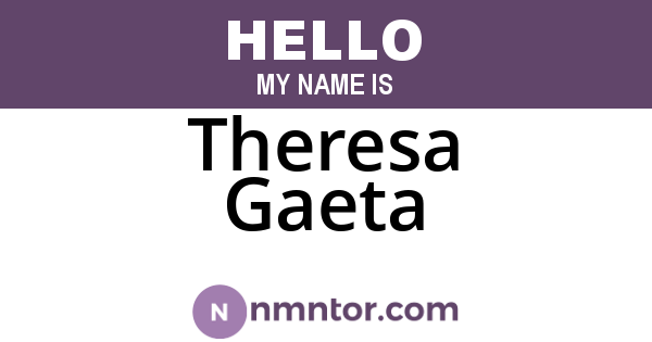 Theresa Gaeta