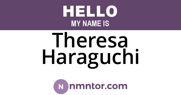 Theresa Haraguchi