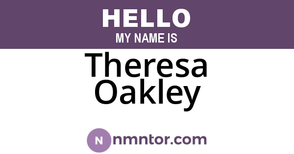 Theresa Oakley