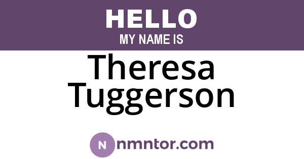 Theresa Tuggerson
