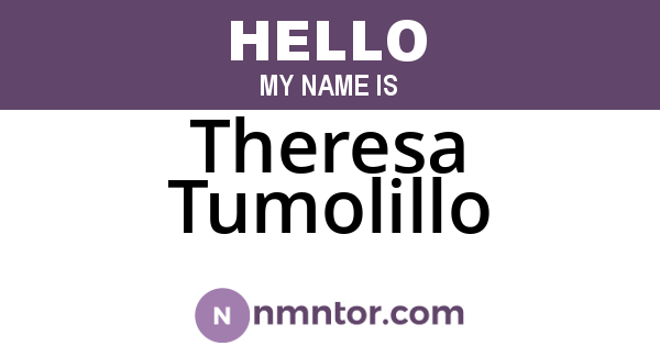 Theresa Tumolillo