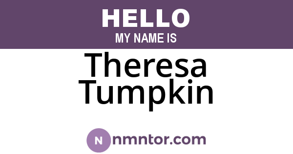 Theresa Tumpkin