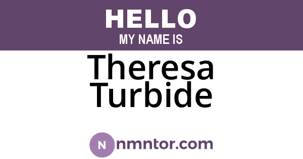 Theresa Turbide