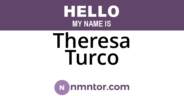 Theresa Turco