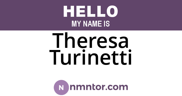 Theresa Turinetti