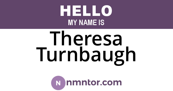 Theresa Turnbaugh
