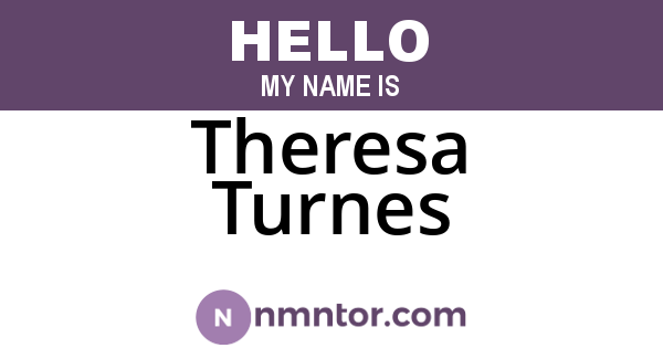 Theresa Turnes