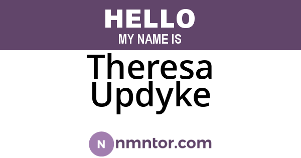 Theresa Updyke