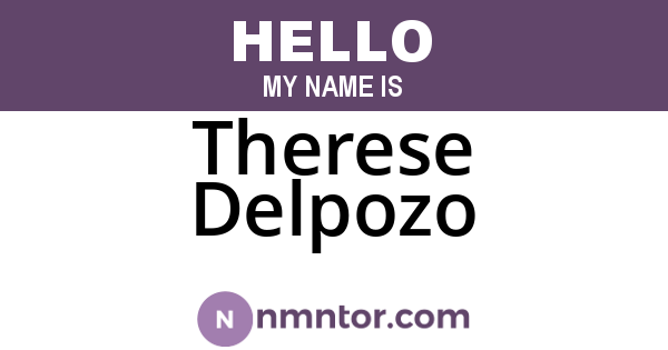Therese Delpozo