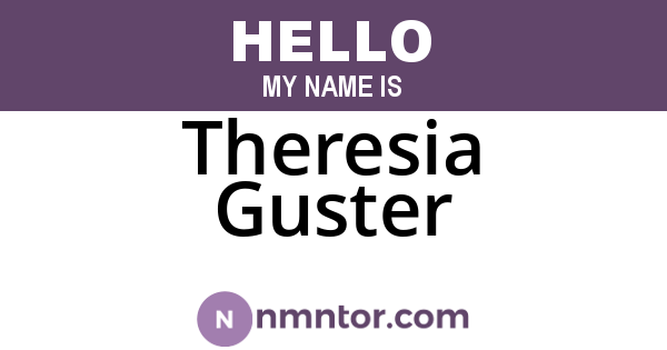 Theresia Guster