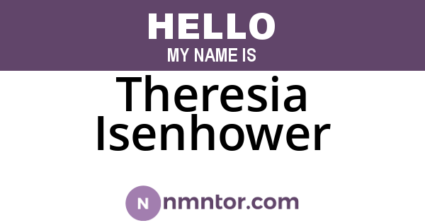 Theresia Isenhower