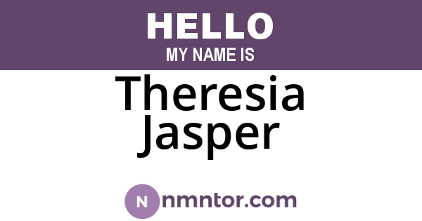 Theresia Jasper