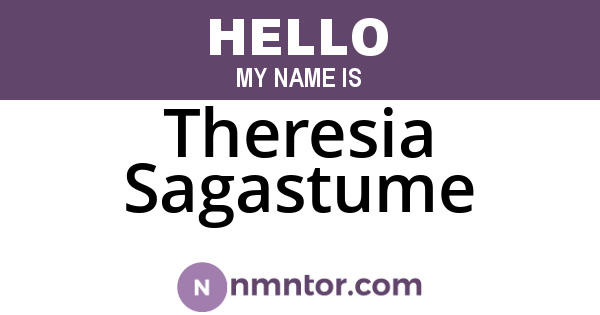 Theresia Sagastume