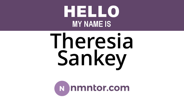 Theresia Sankey